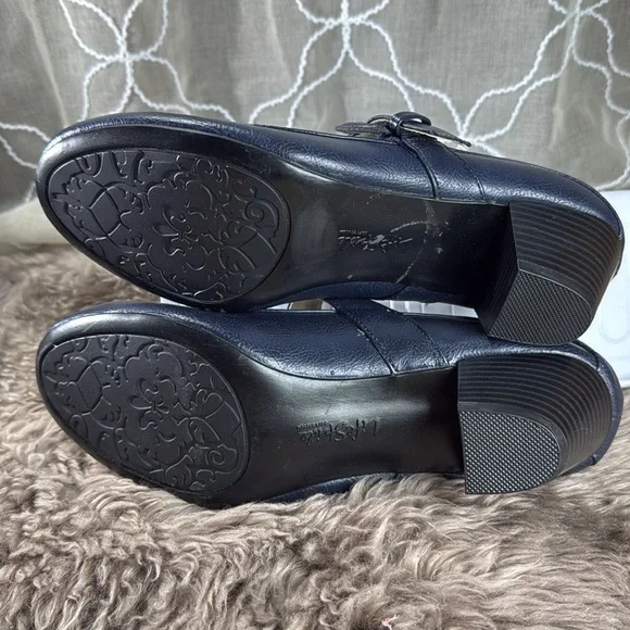 (Q7) LifeStride Rozz Women's Navy Mary Jane Pumps, Size 9M - Picture 8 of 11